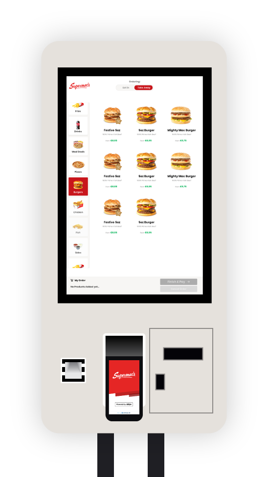 Supermacs Kiosk