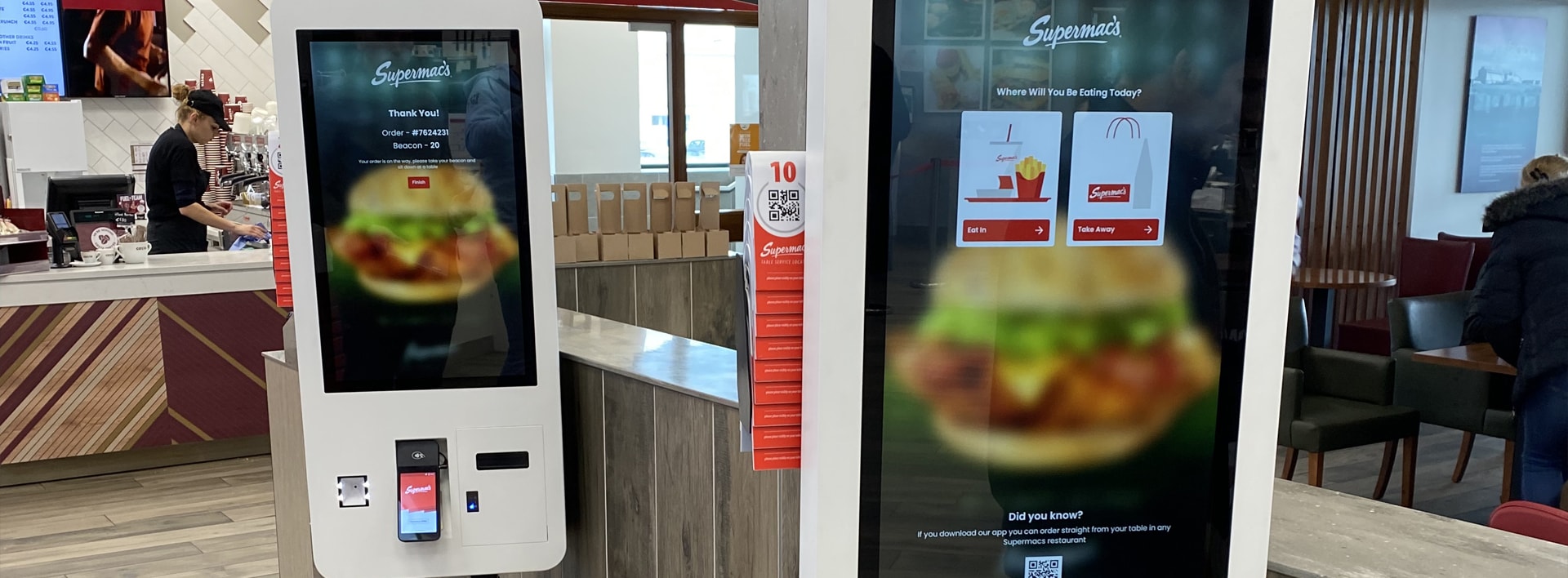 Top Banner Kiosk